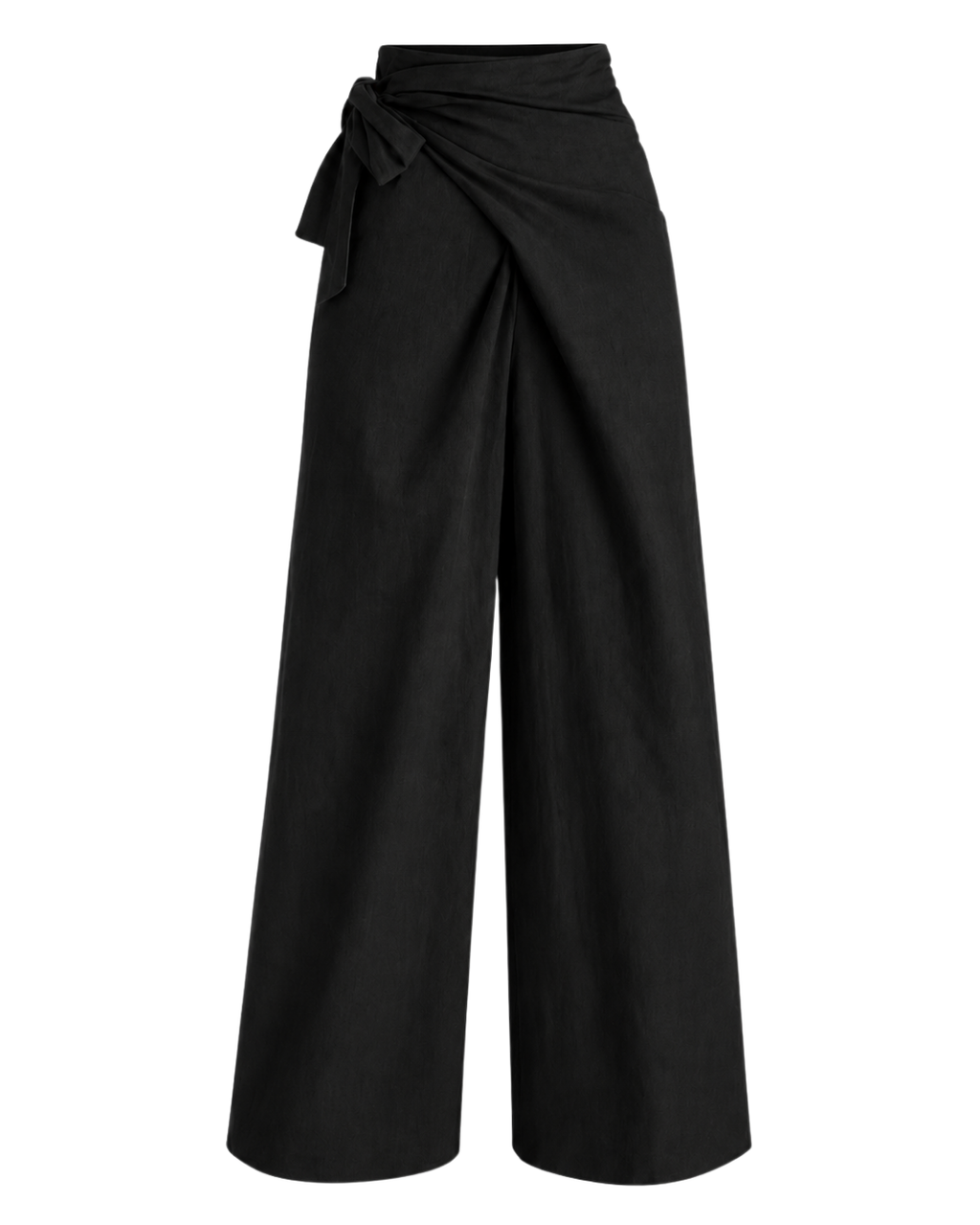 Women's Linen Wide Leg Trousers – High Waist Relaxed Fit Pants